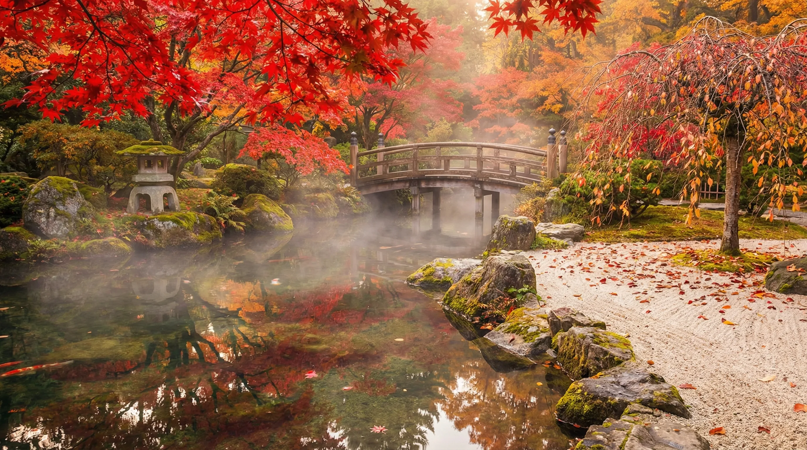 海角社区热门视频 - 日式庭院秋韵